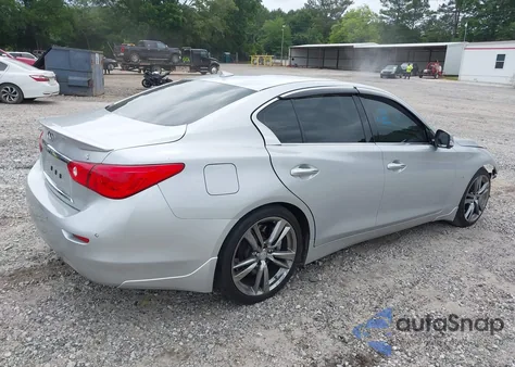 2016 Infiniti Q50 3.0T Sport from USA, damaged, VIN JN1EV7AP2GM302214